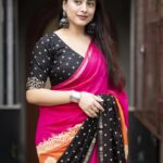 Aduri Premium Chanderi Silk Saree with Digital Print & Tassel Work | With Blouse Piece - Image 4