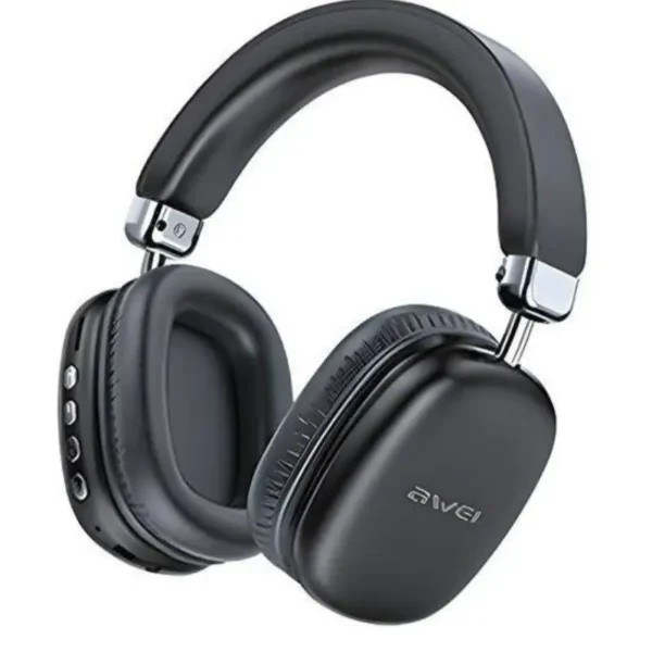 Awei AT7 Bluetooth Wireless Headphones – 70H Playtime, Type-C Charging, Stereo Sound
