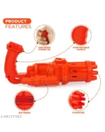 Bubble Blaster 8-Hole Automatic Bubble Machine – Electric Bubble Gun & Fan Toy for Kids OutdoorIndoor Parties