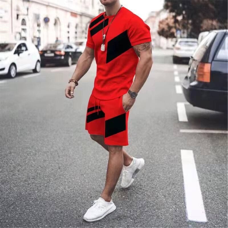 Combo Half T-Shirt And 3 Quarter Pants For Man (2)