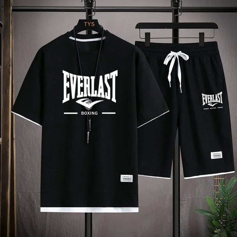 Combo Half T-Shirt And 3 Quarter Pants For Man
