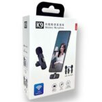 K9 Dual Wireless Microphone for USB-C Phone/iPhone Wireless Mic for Youtubers Facebook Live Stream for Recording Vlog (2 Microphone+ 1 Receiver) (Compatible with USB-C/iPhone) - Image 4