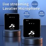SX85 Audio Wireless Lavalier Microphone | Universal Mic for DSLR, PC, iPhone & Android Type-C | with DSP Noise Reduction - Image 2