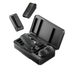 Ulanzi A100 Wireless Lavalier Microphone with Smart Charging Case | Professional Audio with Noise Reduction & Low Latency for Vlogging, DSLR, and Content Creation - Image 2