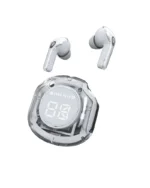 Ultrapods Pro TWS Earbuds – Bluetooth 5.3, Transparent Design, Digital Display - Image 4