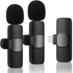 Wireless K9 Lavalier Microphone – Ultra-Low Latency Clip-On Mic for Mobile, Camera & Tablet (Type-C/Lightning, 10H Battery, Noise Reduction) - Image 2